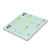 Fresh Laundry Day Pattern タイル (側面)