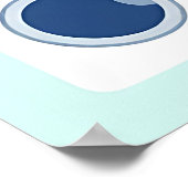 Fresh Laundry Day Pattern ポスター (角)