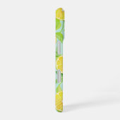 Fresh Lemon and Lime Botanical Pattern Phone Case iPhone 16ケース (右側面)