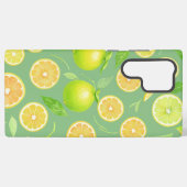 Fresh Lemon & Lime Citrus Phone Case Samsung Galaxyケース (裏面横)