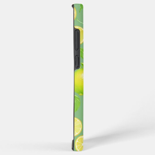 Fresh Lemon & Lime Citrus Phone Case Samsung Galaxyケース (右側面)