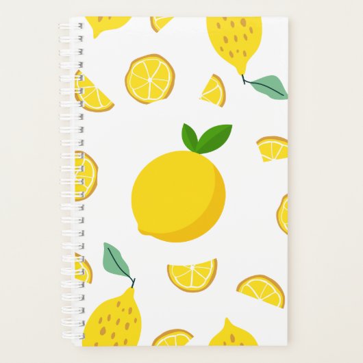 Fresh Lemon Notebook プランナー手帳 (正面)