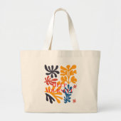 Fresh Lemon Pattern Tote Bag – Citrus Summer Desig ラージトートバッグ (正面)