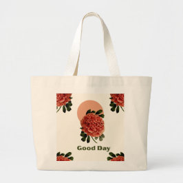 Fresh Lemon Pattern Tote Bag – Citrus Summer Desig ラージトートバッグ