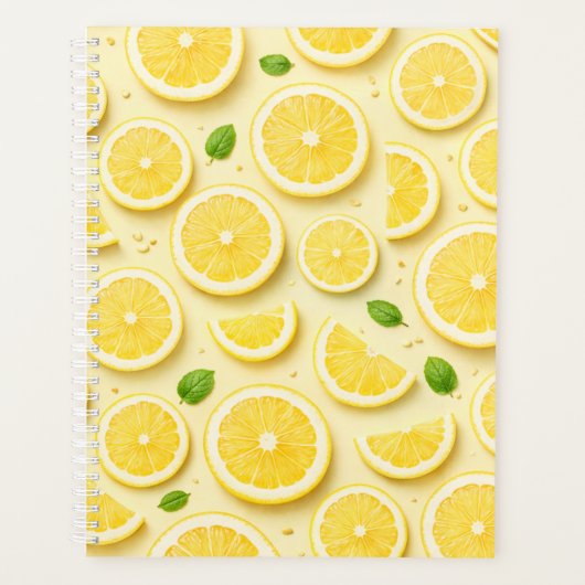 Fresh Lemon Slices Planner プランナー手帳 (正面)