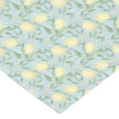 Fresh lemon yellow citrus ショートテーブルランナー (コーナー)