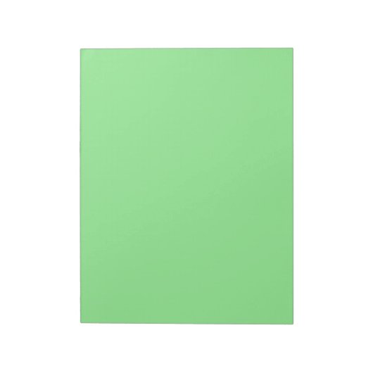 Fresh Light Green Notepad for Everyday Notes ノートパッド (回転)