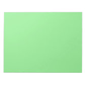 Fresh Light Green Notepad for Everyday Notes ノートパッド (正面)