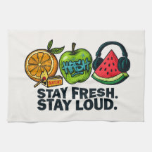 Fresh & Loud Pop‑Art Fruit 