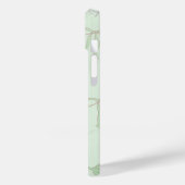 Fresh Mint Bow Pattern Case-Mate iPhoneケース (裏面 / 左)