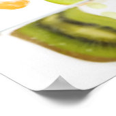 Fresh mixed fruit with apple & orange juice ポスター (角)