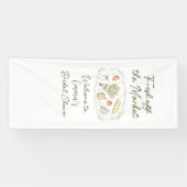 Fresh Off Market Bridal Shower Banner, Rustic Gard 横断幕 (横)
