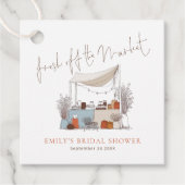Fresh off Market Thank You Bridal Shower フェイバータグ (正面)