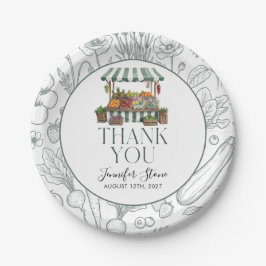 Fresh Off The Market ペーパープレート