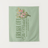 Fresh Off the Market Banner Custom She's Fresh Off タペストリー (正面)