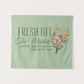 Fresh Off the Market Banner Custom She's Fresh Off タペストリー (正面(横))