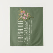 Fresh Off the Market Banner Custom She's Fresh Off タペストリー (正面)