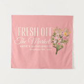 Fresh Off the Market Banner Custom She's Fresh Off タペストリー (正面(横))