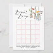 Fresh Off The Market Bingo Bridal Shower Game Card 招待状 (正面)