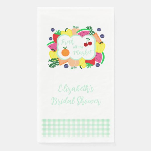 Fresh Off The Market Bridal Shower (正面)