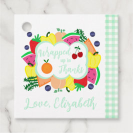 Fresh Off The Market Bridal Shower フェイバータグ