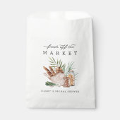 Fresh Off the Market Bridal Shower フェイバーバッグ (正面)