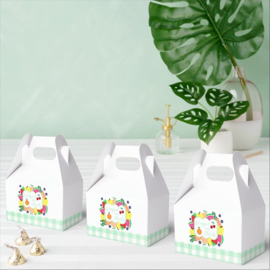 Fresh Off The Market Bridal Shower フェイバーボックス (複数)