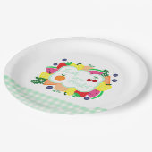 Fresh Off The Market Bridal Shower ペーパープレート (アングル)