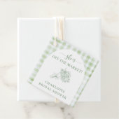 Fresh Off the Market Bridal Shower Farmers フェイバータグ (インサイチュ)