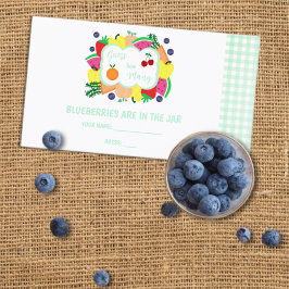 Fresh Off The Market Bridal Shower Guess How Many エンクロージャーカード