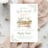 Fresh off the Market Bridal Shower Invitation  招待状