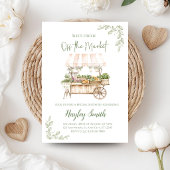 Fresh off the Market Bridal Shower Invitation  招待状