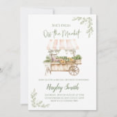 Fresh off the Market Bridal Shower Invitation  招待状 (正面)