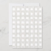 Fresh Off The Market Bridal Shower Party 招待状 (裏面)