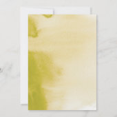 Fresh Off the Market Bridal Shower Pear Rustic 招待状 (裏面)