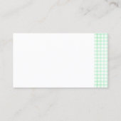 Fresh Off The Market Bridal Shower Recipe エンクロージャーカード (裏面)