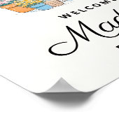 Fresh Off The Market Bridal Shower Welcome Sign ポスター (角)