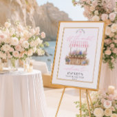 Fresh Off The Market Bridal Shower Welcome Sign ポスター