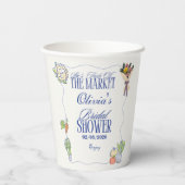 Fresh Off the Market Bridal Shower Whimsical  紙コップ (裏面)