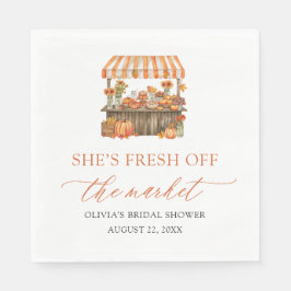 Fresh Off The Market Farmers Market Bridal Shower スタンダードランチョンナプキン