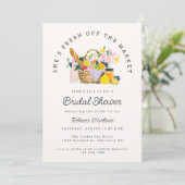 Fresh Off The Market Farmers Market Bridal Shower  招待状 (スタンド正面)