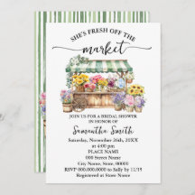 Fresh Off the Market Floral Bridal Shower