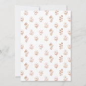 Fresh Off The Market Floral Cart Bridal Shower 招待状 (裏面)