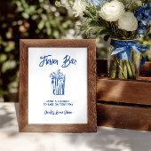 Fresh Off The Market Flower Bar Bridal Shower Sign