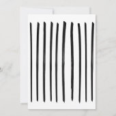 Fresh Off the Market Flowers Bridal Shower 招待状 (裏面)