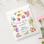 Fresh Off The Market Fruits Bridal Shower Welcome フェイバーバッグ (封をした状態)
