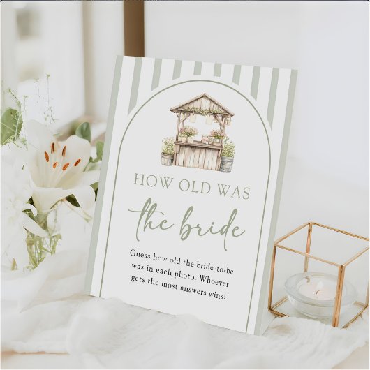 Fresh Off The Market How Old Was The Bride 台座サイン