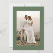 Fresh Off the Market Photo Bridal Shower  招待状 (裏面)