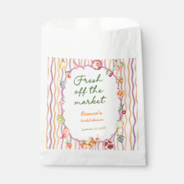 Fresh Off The Market Whimsical Bridal Shower フェイバーバッグ