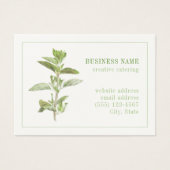 FRESH OREGANO 3.5x2.5名刺 (正面)